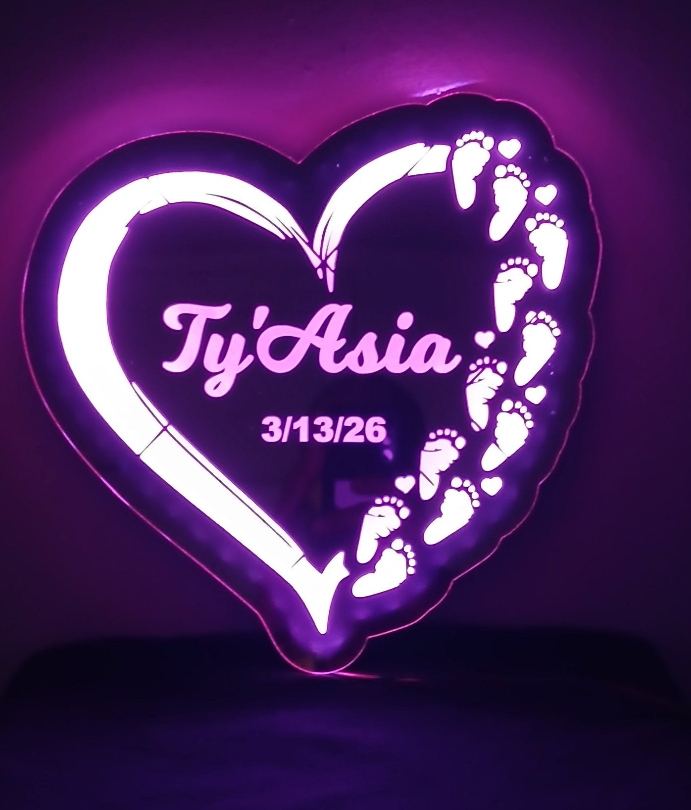 Baby's First Night Light Template