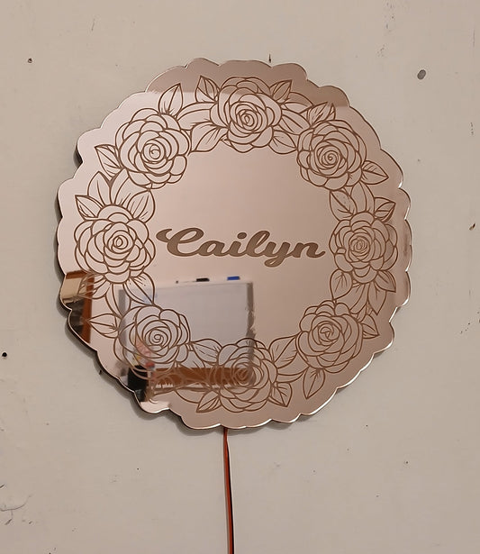 Rose Border Template
