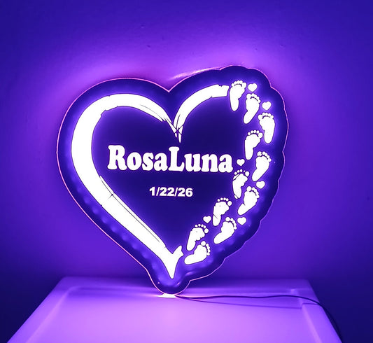 Baby's First Night Light Template