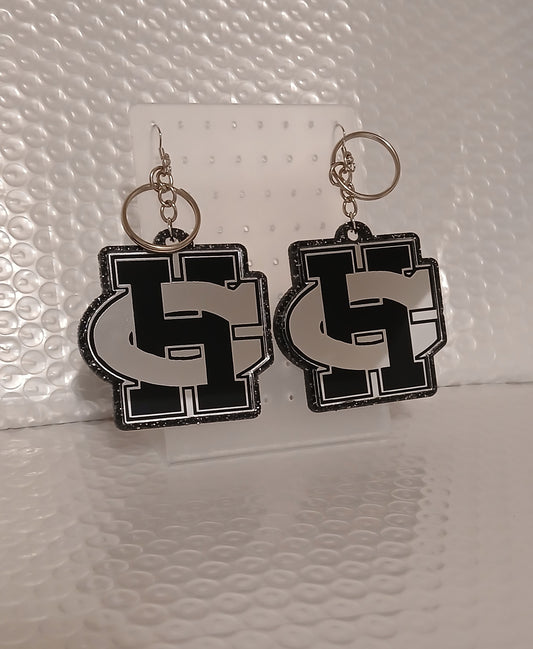 Harrisburg Cougars keychain