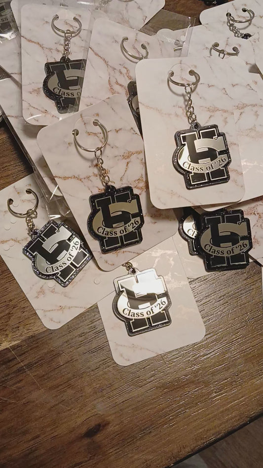 Harrisburg Cougars '26 keychain